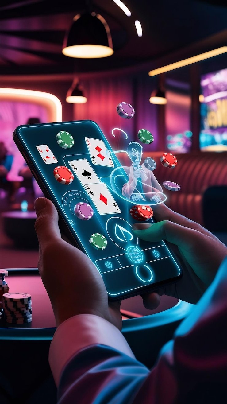Platform dashboard showing multiple game tiles and payment options